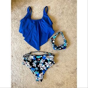 3 pieces swimsuit